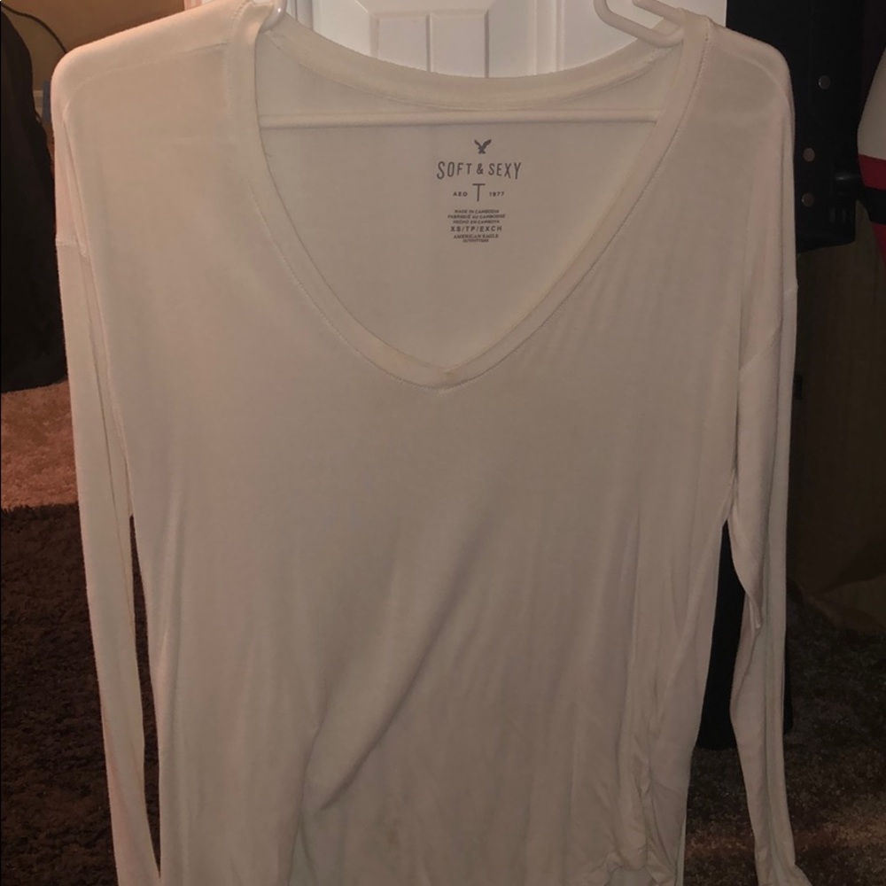 soft and sexy t-shirt vneck